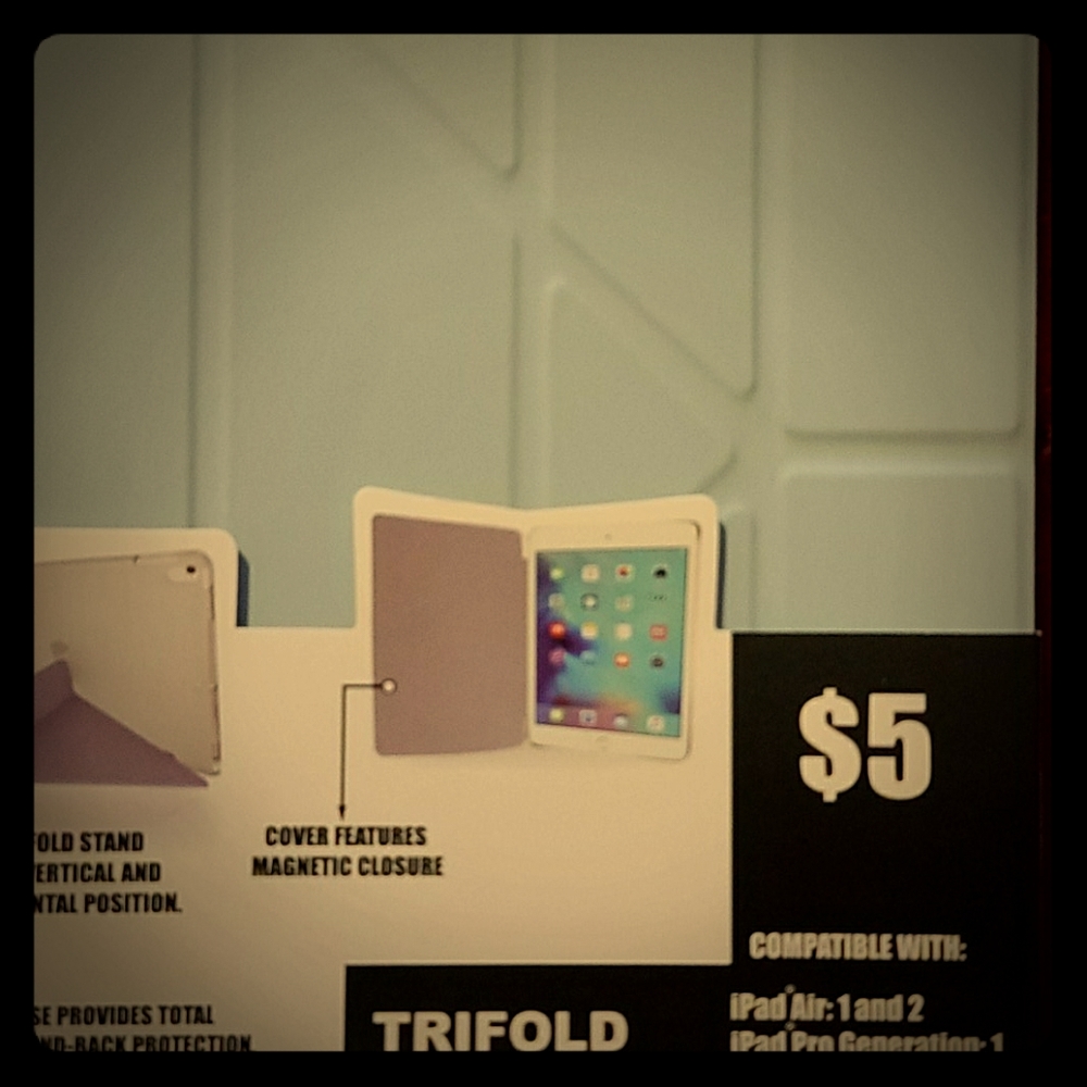 Trifold iPad Case